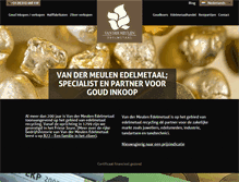 Tablet Screenshot of meulen.nl
